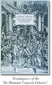 Title page of the De Humani Corporis Fabrica